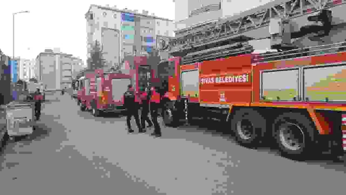 Sivas'ta asılsız yangın ihbarı ekipleri harekete geçirdi