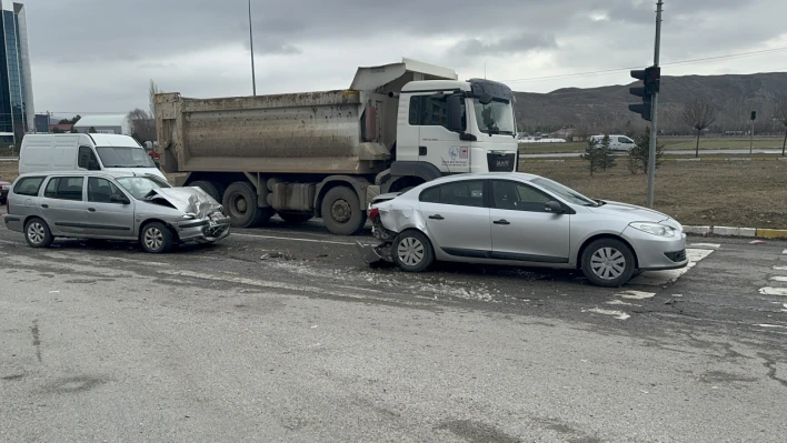 Sivas'ta trafik kazası!