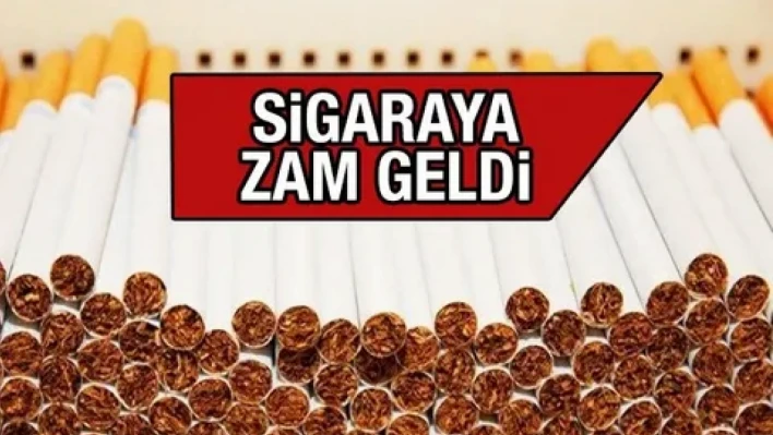 Son Dakika Sigaraya büyük zam!