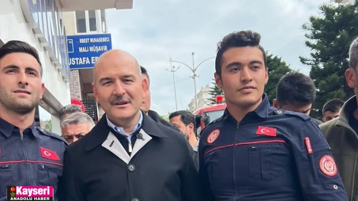 Soylu'dan Büyükşehir'e övgü: Her yerde Kayseri ve Memduh Başkanı görüyoruz