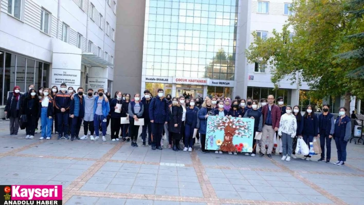 Tekden Fen ve Anadolu Lisesi öğrencilerinden anlamlı ziyaret