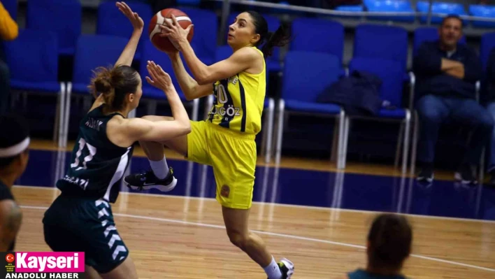 TKBL: Fenerbahçe Alagöz Holding: 97 - Melikgazi Kayseri Basketbol: 53