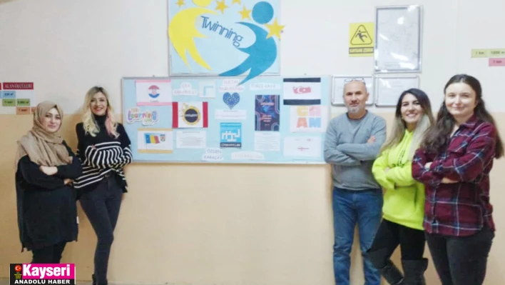 Toki Şehit Nazım Ortaokulu'nda eTwinning heyecanı