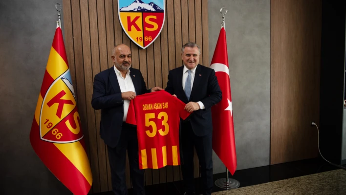 Trabzonspor maçı öncesi Kayserispor'a ziyaret...