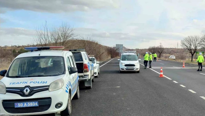 46 araç ve sürücüsüne cezai işlem uygulandı