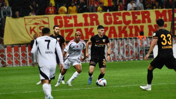 Kayserispor Beşiktaş maçı golsüz devam ediyor!