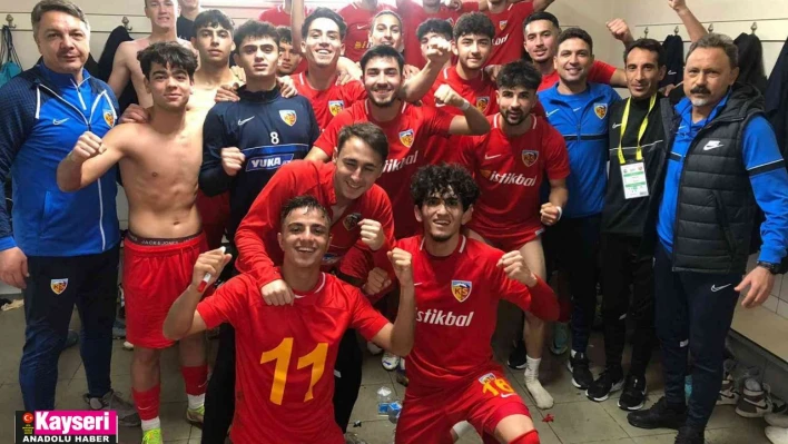 U19 Elit A Liginde Yukatel Kayserispor Fenerbahçe'yi 1-0 mağlup etti