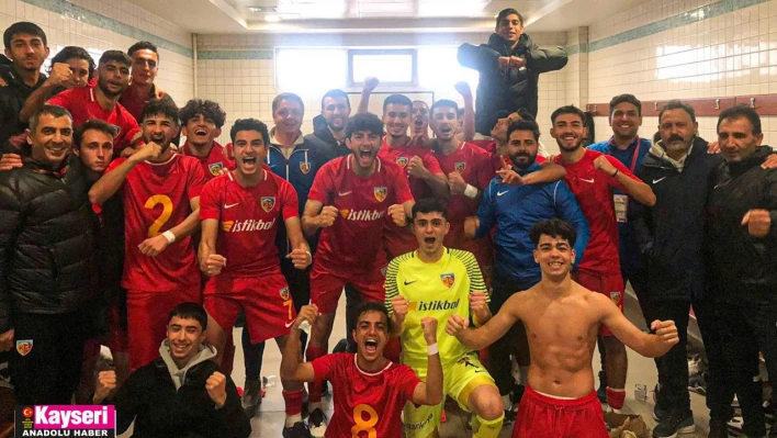 U19 Elit A Ligi: Kayserispor: 2 - Gaziantep FK: 0