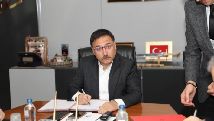 Çiçek, 'Bu proje Kayseri'de bir ilk olacak'