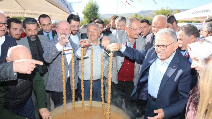 Yöresel Ürün 'Kedi Bacağı' Kocasinan'da tanıtıldı