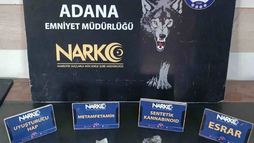 Adana'da uyuşturucu operasyonu: 2 tutuklama