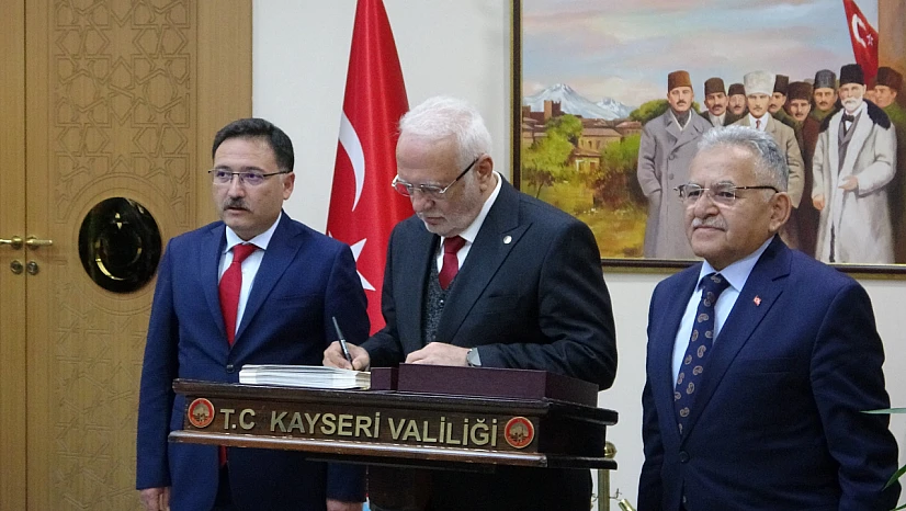 Elitaş Kayseri Valiliği'ni ziyaret etti!