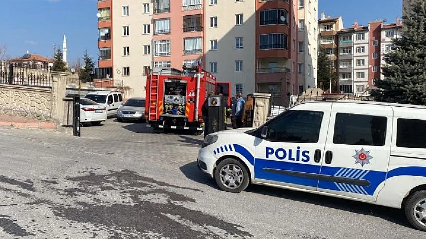 Aspiratörden çıkan yangın korkuttu